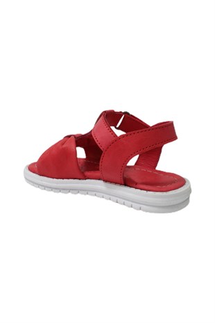 İlhan Paşaoğlu Direkli Bebek Sandalet Kırmızı