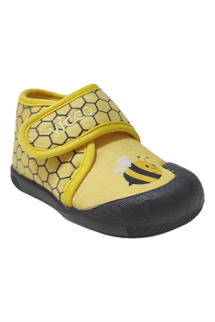 Vicco Jungle Çocuk Ev Ayakkabısı Sarı